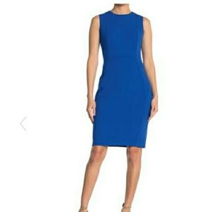 Calvin Klein Sheath Womens Sleeveless Dress